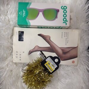 Goodr Sunglasses and A New Day Black Sheer Tights